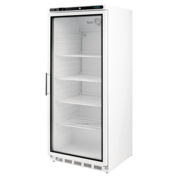 Polar C-Series Upright Display Fridge 600Ltr White