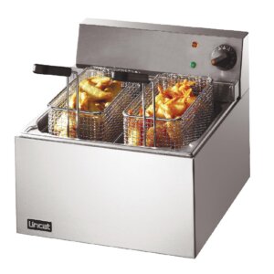 Lincat Single Tank Twin Basket Countertop Electric Fish Fryer LFF