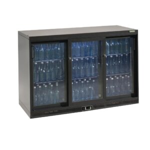 Gamko Bottle Cooler – Triple Sliding Door 315 Ltr
