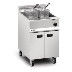 Lincat Opus 800 Single Tank Twin Basket Free Standing Electric Fryer OE8108