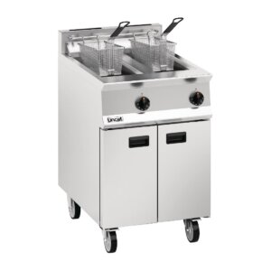 Lincat Opus 800 Twin Tank Twin Basket Free Standing Propane Gas Fryer OG8111