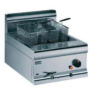 Lincat Single Tank Twin Basket Countertop LPG Shallow Fryer DF4/N
