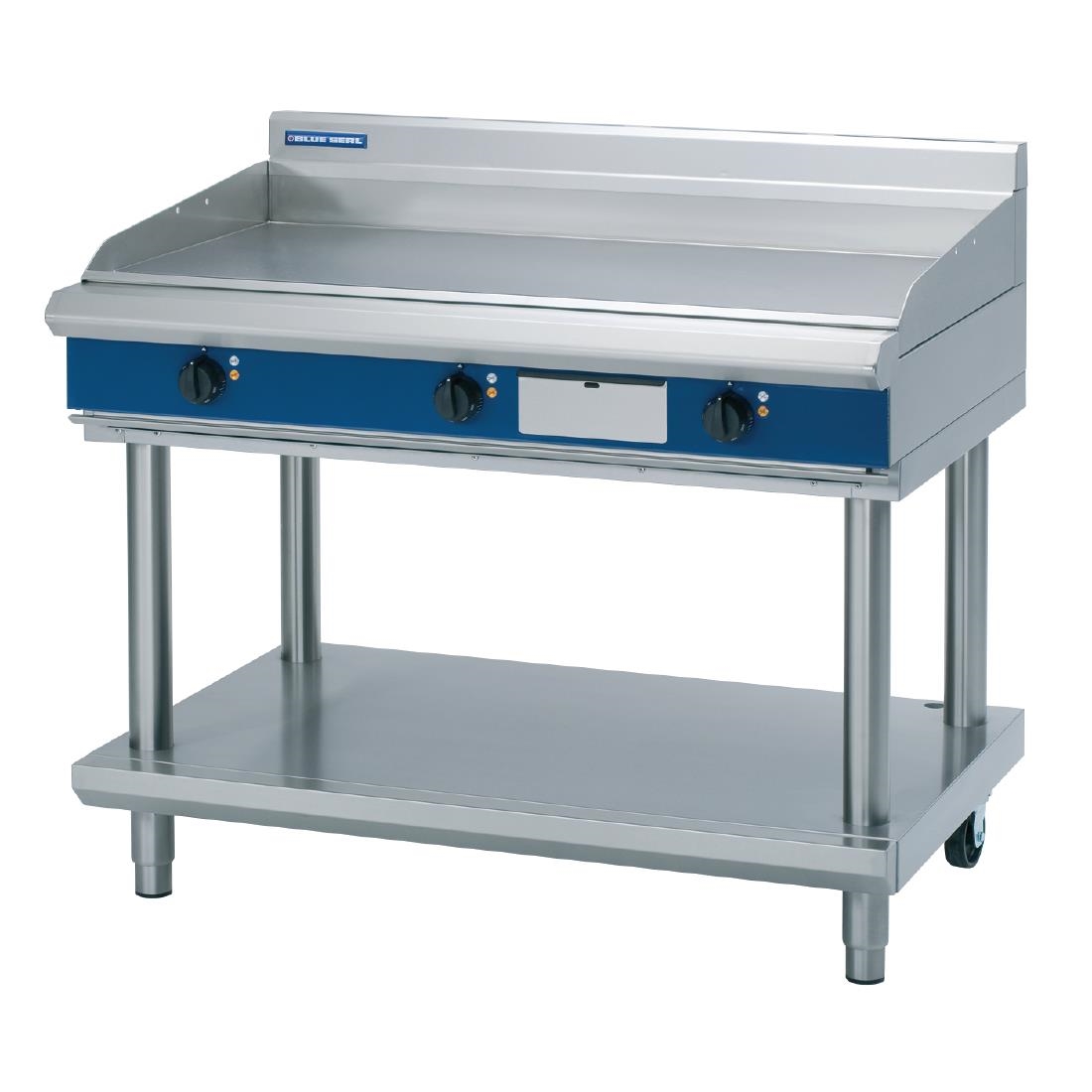 Blue Seal Evolution Chrome Griddle with Leg Stand Electric 1200mm EP518-LS 1 Blue Seal Evolution Chrome Griddle with Leg Stand Electric 1200mm EP518-LS