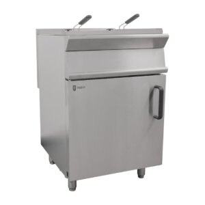 Parry Twin Tank Twin Basket Free Standing Natural Gas Fryer GDF