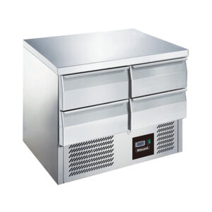 4 Drawer Compact Gastronorm Counter 240L
