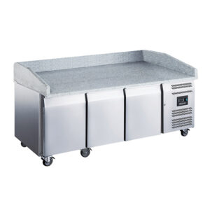 3 Door Pizza Prep Counter 580L
