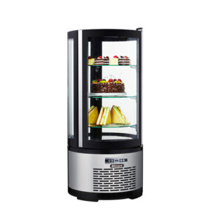 Round Case Cake Display 100L