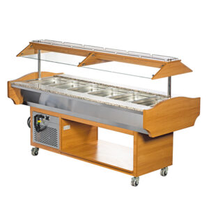 6 x GN1/1 Cold Buffet Display