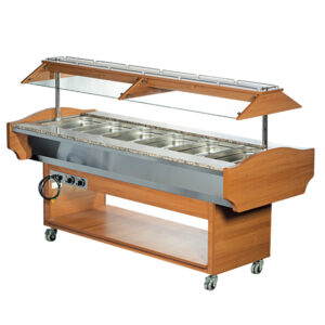 6 x GN1/1 Hot Buffet Display