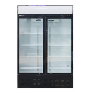 Double Glass Door Merchandiser 908L