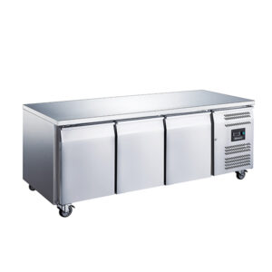 3 Door Slimline 600mm Depth Counter 339L