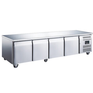 4 Door GN1/1 Counter Without Upstand 553L
