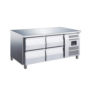 4 Drawer Low Height 650mm Snack Counter 214L